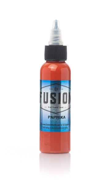 Paprika — Fusion Tattoo Ink — Pick Size - Ultimate Tattoo Supply