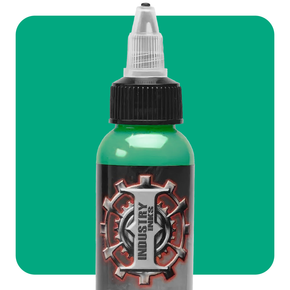 Parrot Green — Industry Inks — Pick Size - Ultimate Tattoo Supply