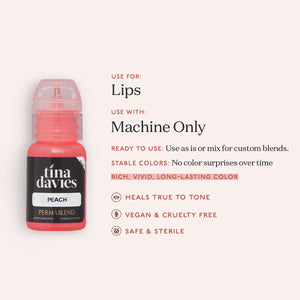 Tina Davies Lip - Peach - Ultimate Tattoo Supply
