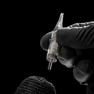 Peak Quartz Needle Cartridges — #8 5 Round Shader Medium Taper — Box of 20 - Ultimate Tattoo Supply