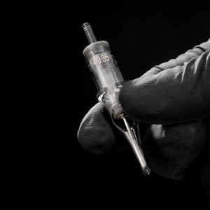 Peak Quartz Needle Cartridges — #10 Hollow Liners Long Taper — Box of 20 - Ultimate Tattoo Supply