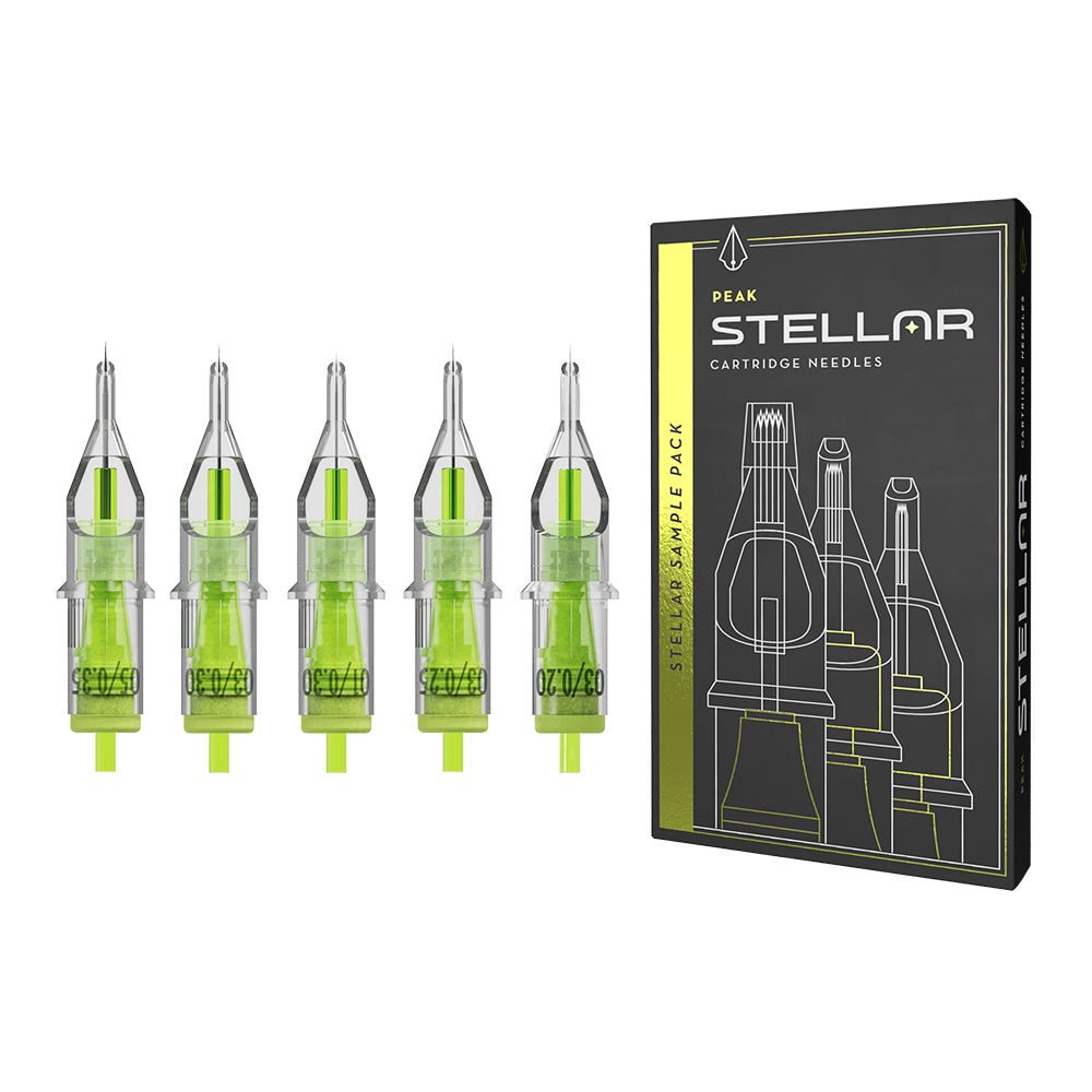 Peak Stellar Needle Cartridges — Sample Pack - Ultimate Tattoo Supply
