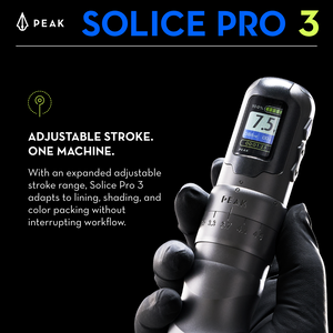 Peak Solice Pro 3 Wireless Machine - Ultimate Tattoo Supply