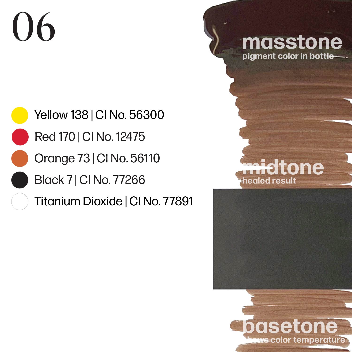 Paulina Osinkowska Ombre Brows 6 Bottle Set — Perma Blend — 1/2oz - Ultimate Tattoo Supply
