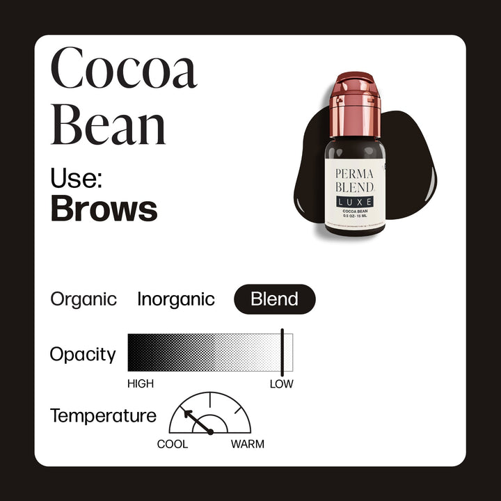 Perma Blend LUXE Cocoa Bean — 1/2 oz Bottle - Ultimate Tattoo Supply