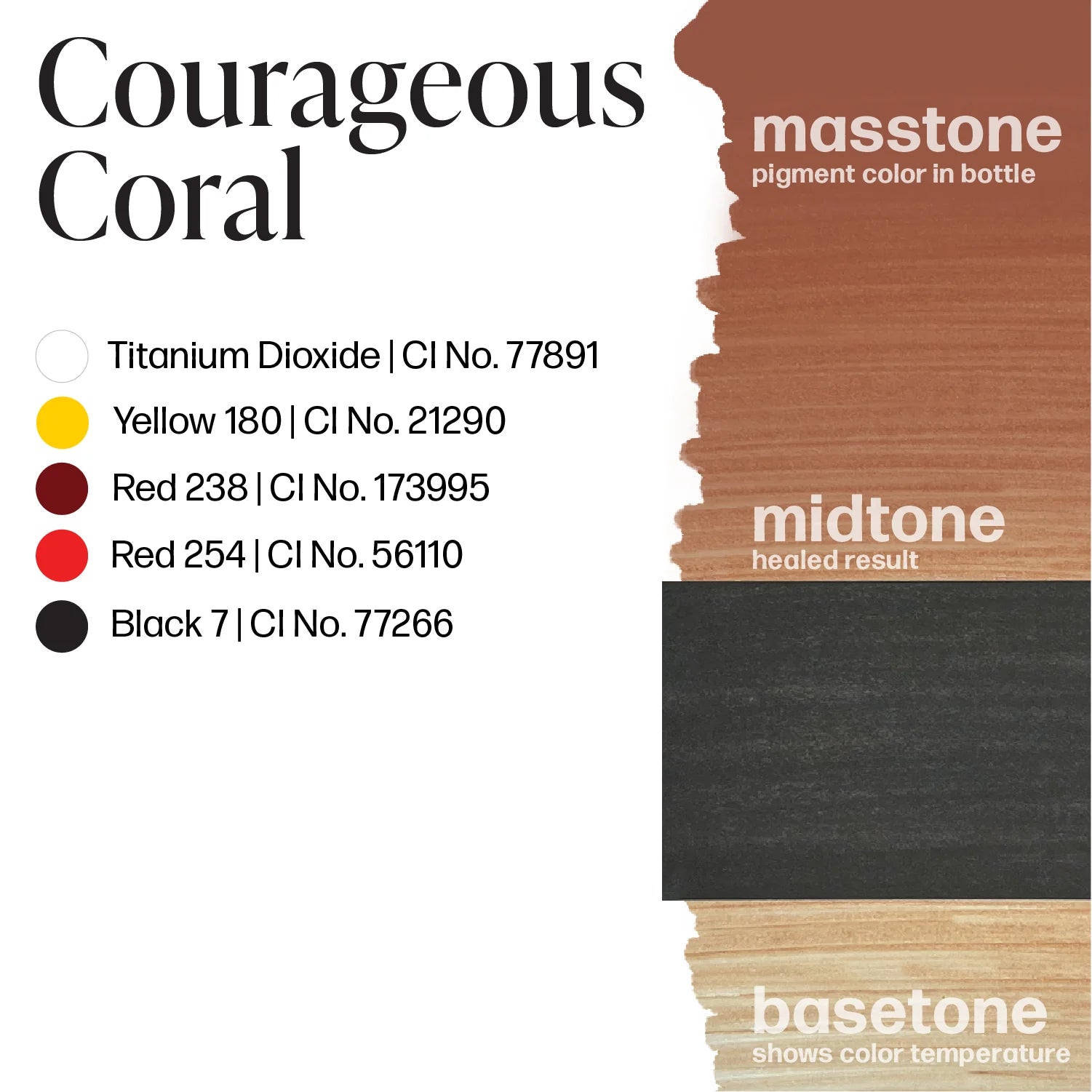 Courageous Coral — Luxe Vicky Martin — 1/2oz Bottle Coral - Ultimate Tattoo Supply