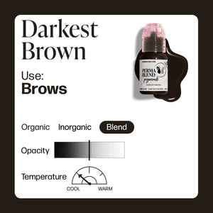 Perma Blend — Darkest Brown - Ultimate Tattoo Supply