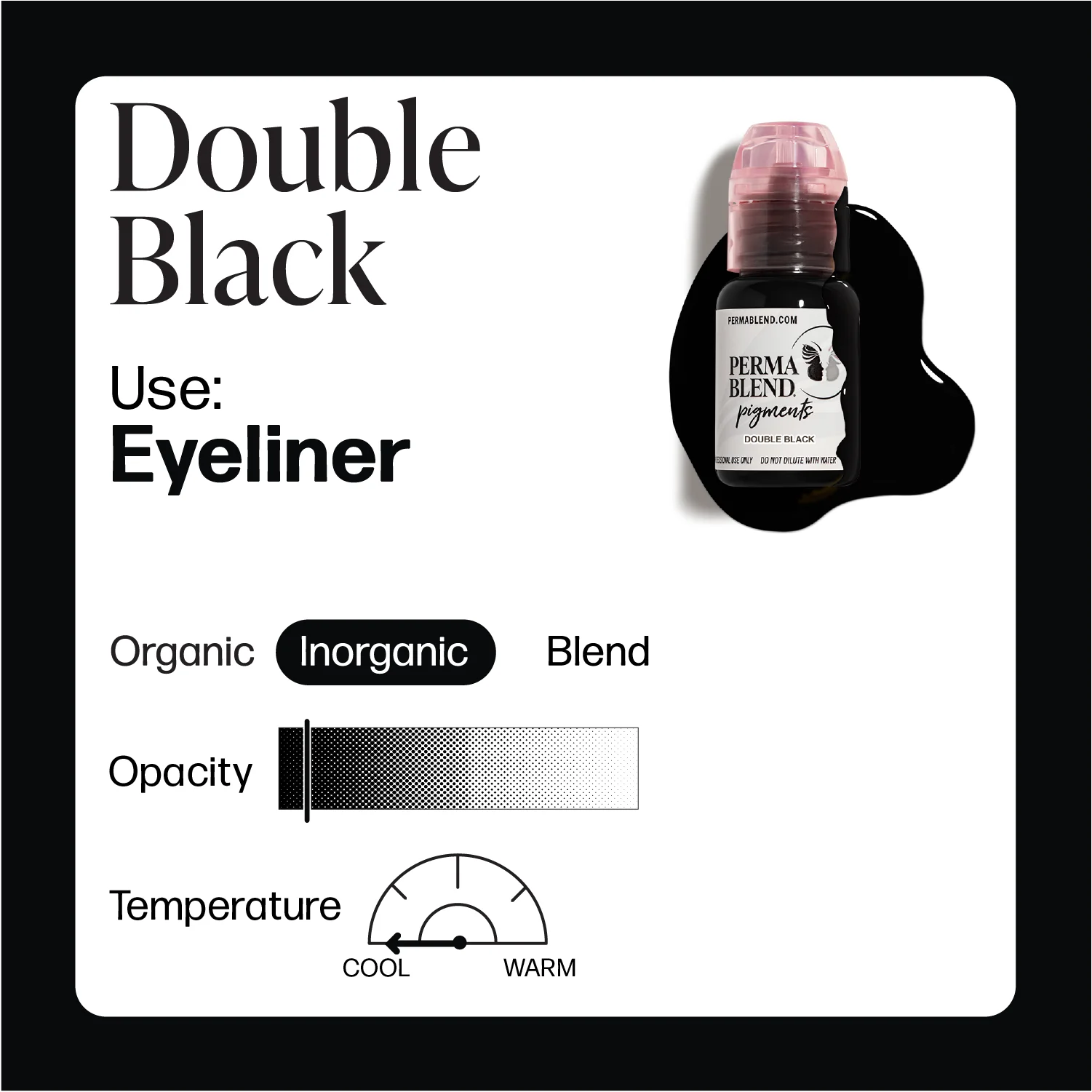 Perma Blend - Double Black - Ultimate Tattoo Supply