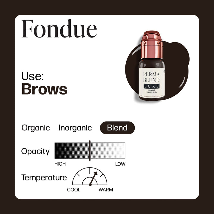 Perma Blend LUXE Fondue — 1/2 oz Bottle - Ultimate Tattoo Supply