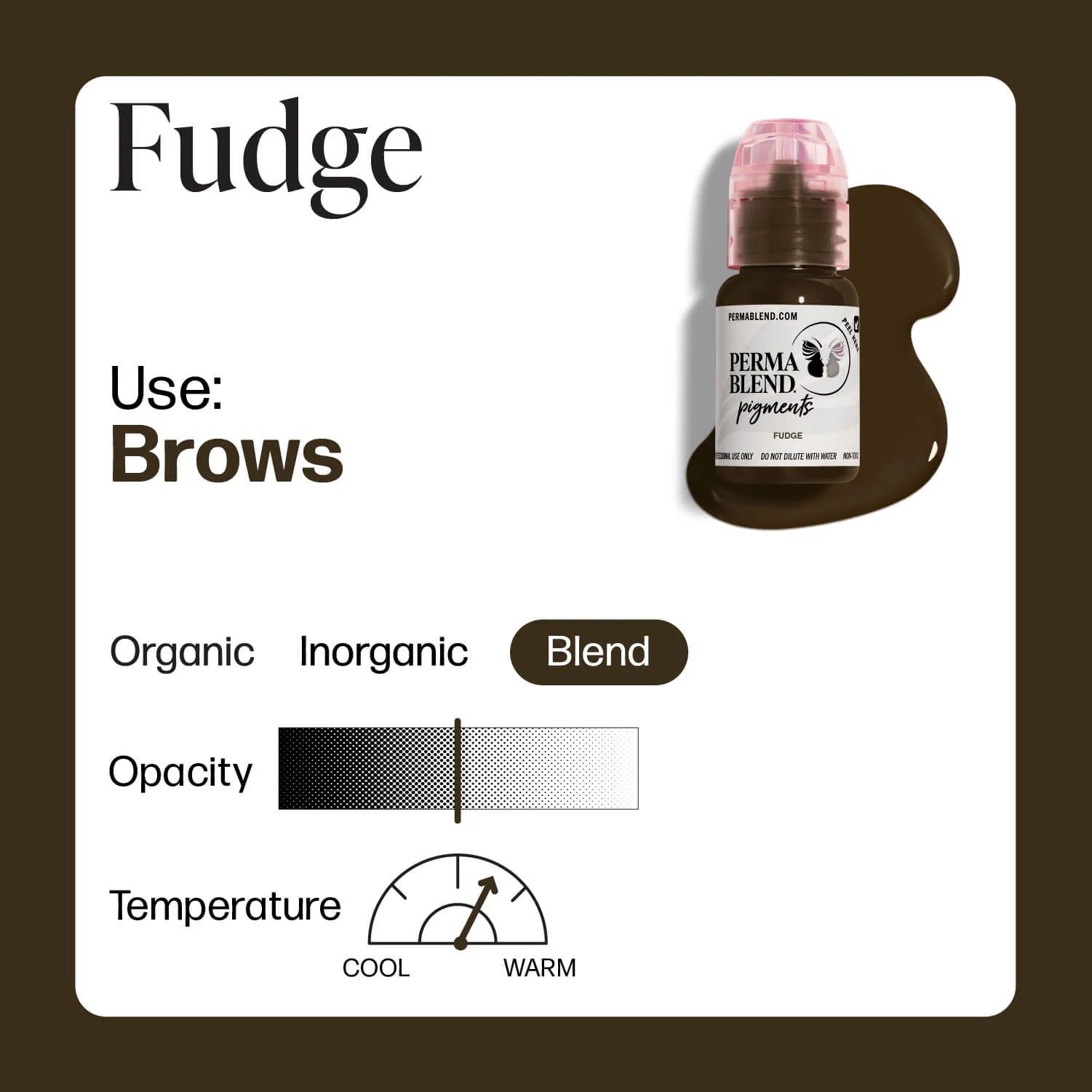 Perma Blend — Fudge - Ultimate Tattoo Supply
