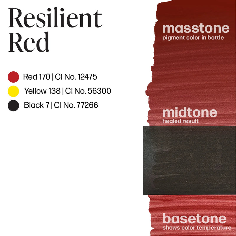 Resilient Red — Luxe Vicky Martin — 1/2oz Bottle - Ultimate Tattoo Supply