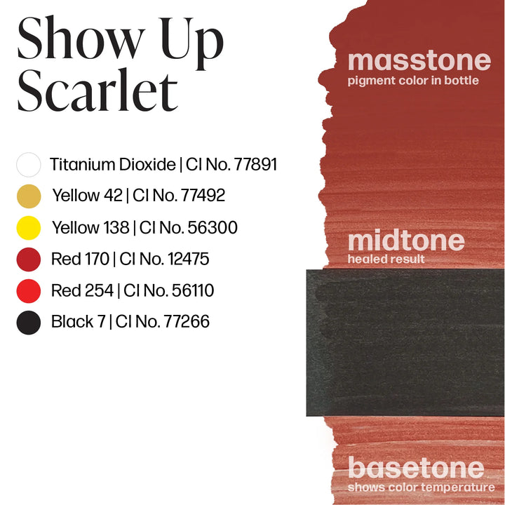 Show Up Scarlet — Luxe Vicky Martin — 1/2oz Bottle - Ultimate Tattoo Supply