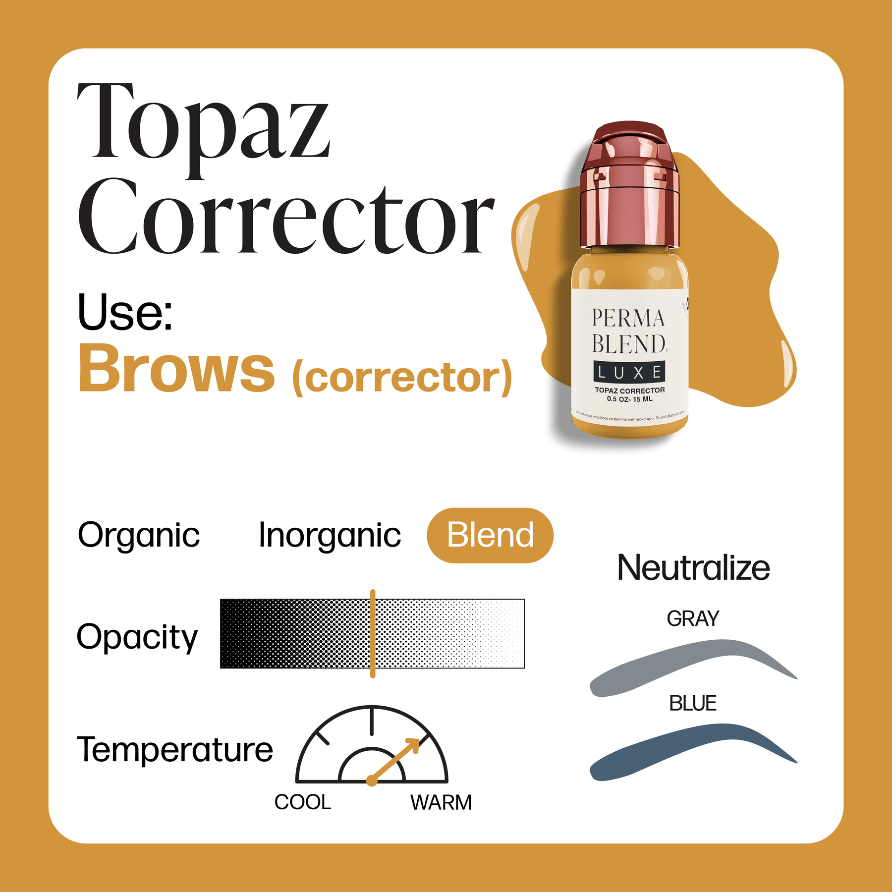LUXE Topaz Corrector - Perma Blend
