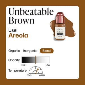 Unbeatable Brown — Luxe Vicky Martin — 1/2oz Bottle - Ultimate Tattoo Supply