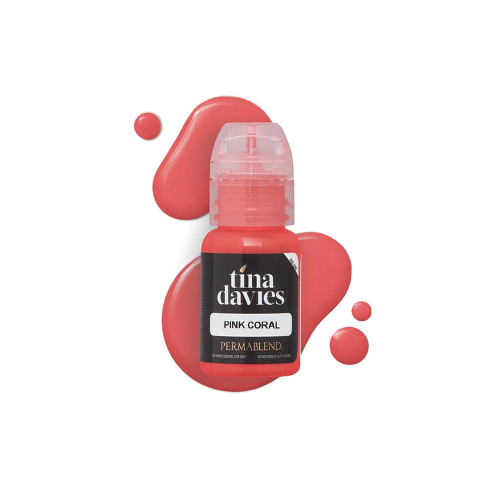 Tina Davies Lip Trio — Perma Blend — Pink Coral - Ultimate Tattoo Supply