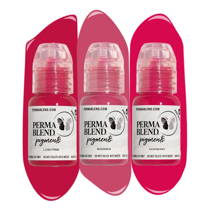 Perma Blend – Pink Lip Mini Set - Ultimate Tattoo Supply