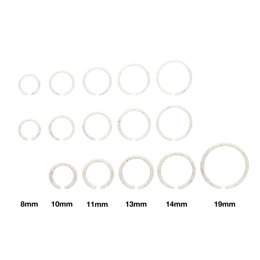 Saferly Biodegradable Placement Rings — Box of 250 - Ultimate Tattoo Supply