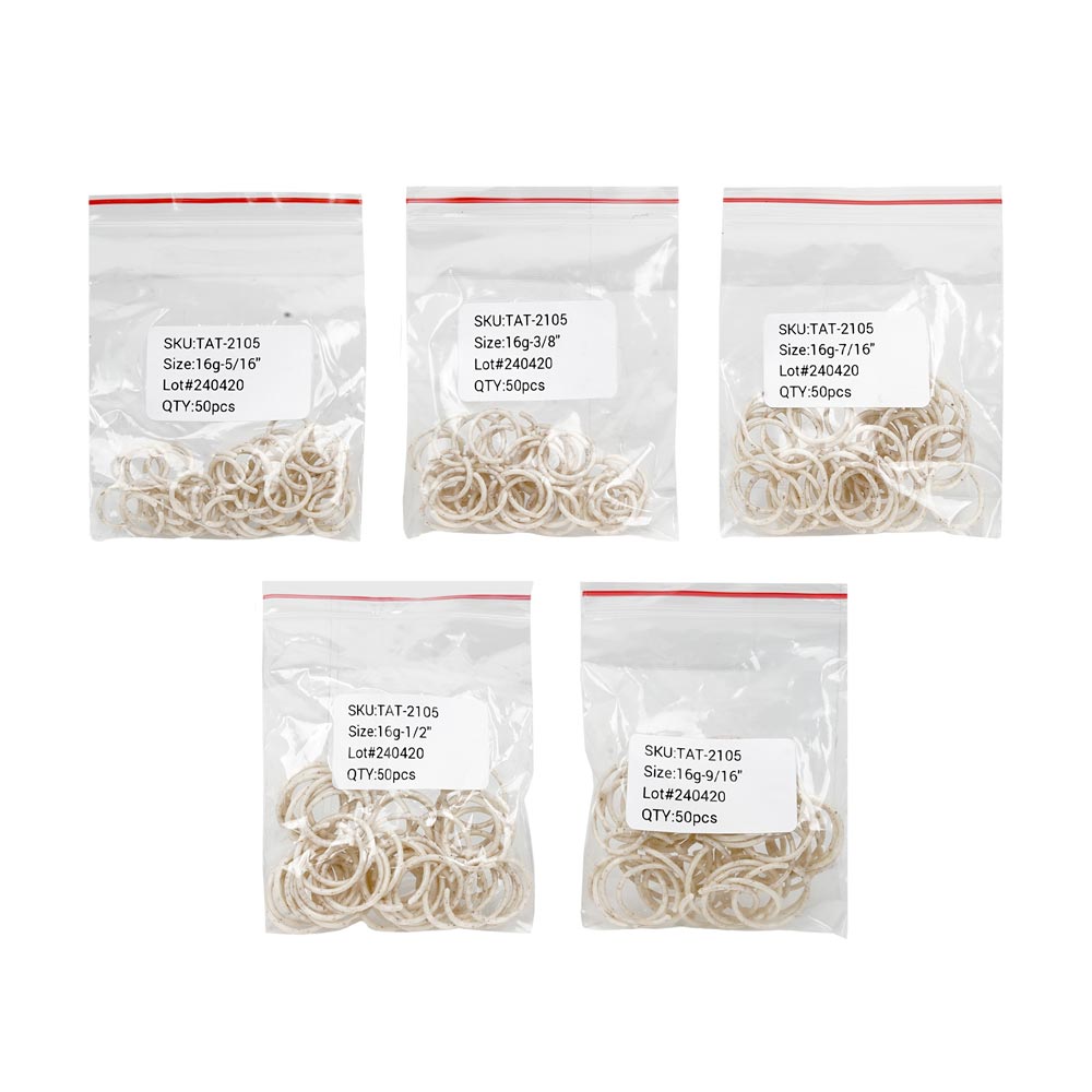 Saferly Biodegradable Placement Rings — Box of 250 - Ultimate Tattoo Supply
