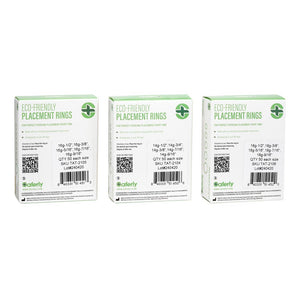 Saferly Biodegradable Placement Rings — Box of 250 - Ultimate Tattoo Supply