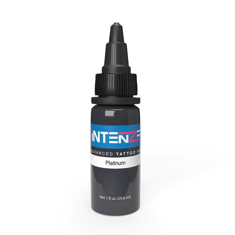 Platinum — Intenze Tattoo Ink — Pick Size - Ultimate Tattoo Supply