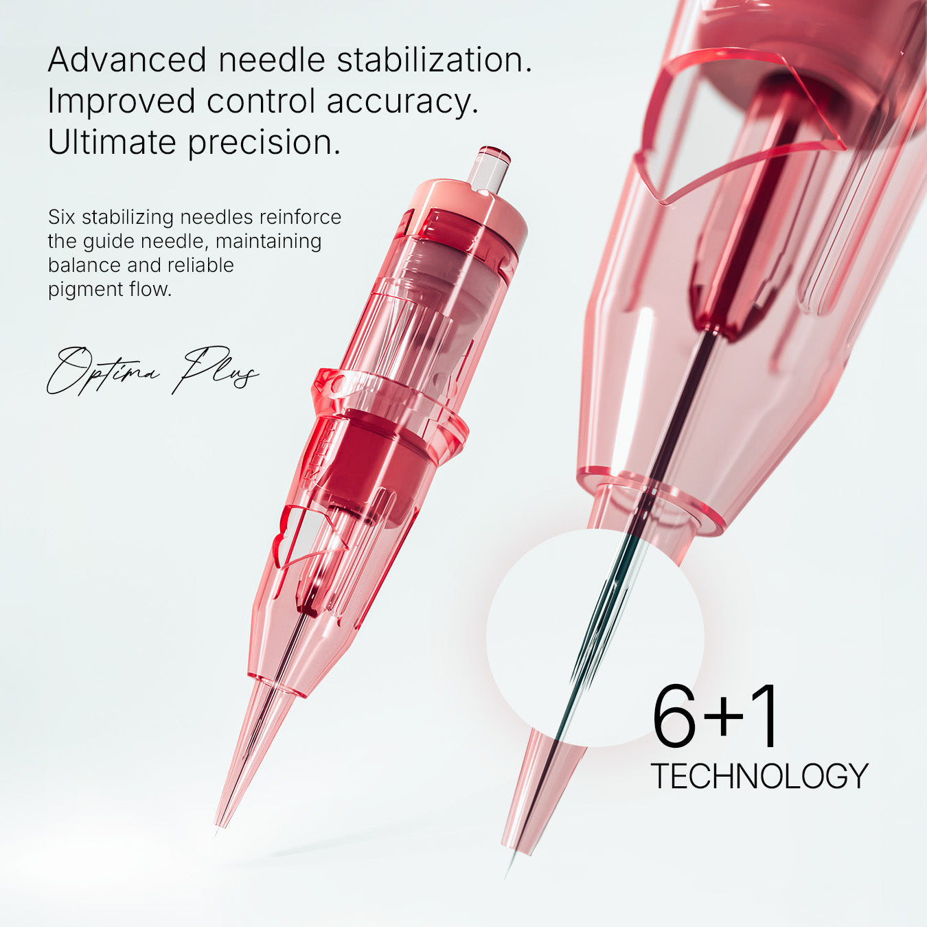 Kwadron Optima Plus PMU Cartridge Tattoo Needles — Box of 20