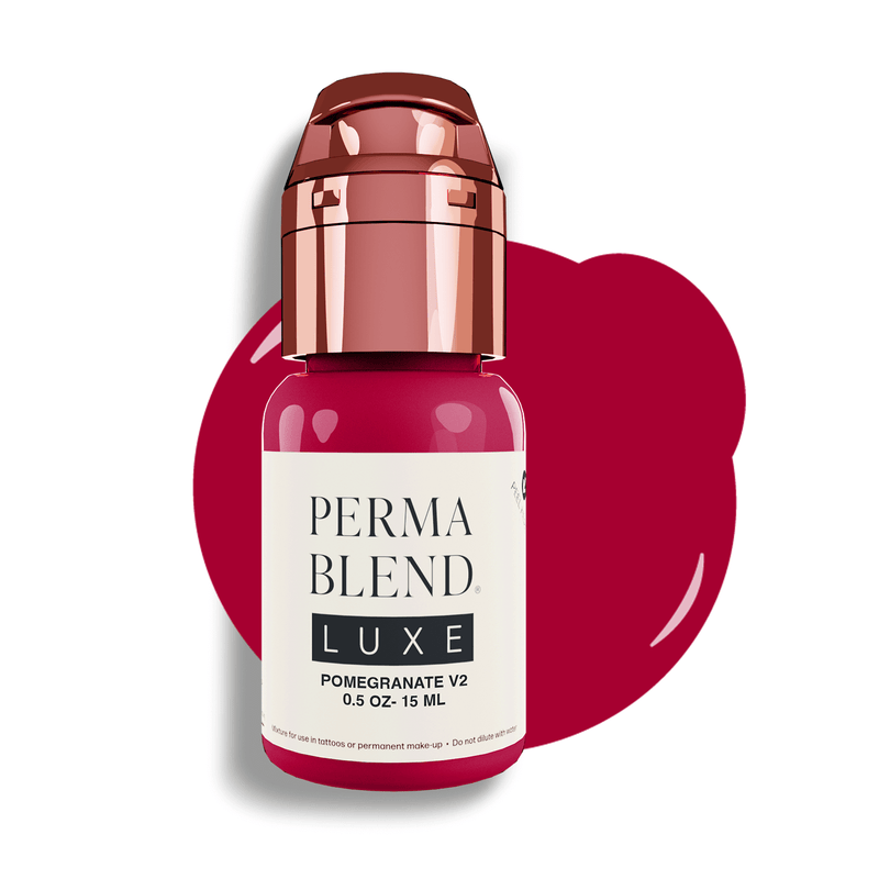Luxe Pomegranate — Luxe Perma Blend — 1/2oz Bottle - Ultimate Tattoo Supply