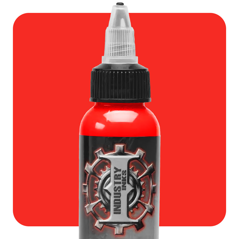 Poppy Red — Industry Inks — Pick Size - Ultimate Tattoo Supply
