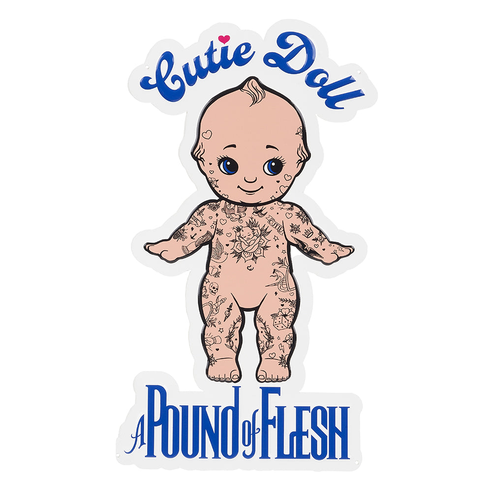 A Pound of Flesh Cutie Doll Tin Tacker — Price Per 1 - Ultimate Tattoo Supply