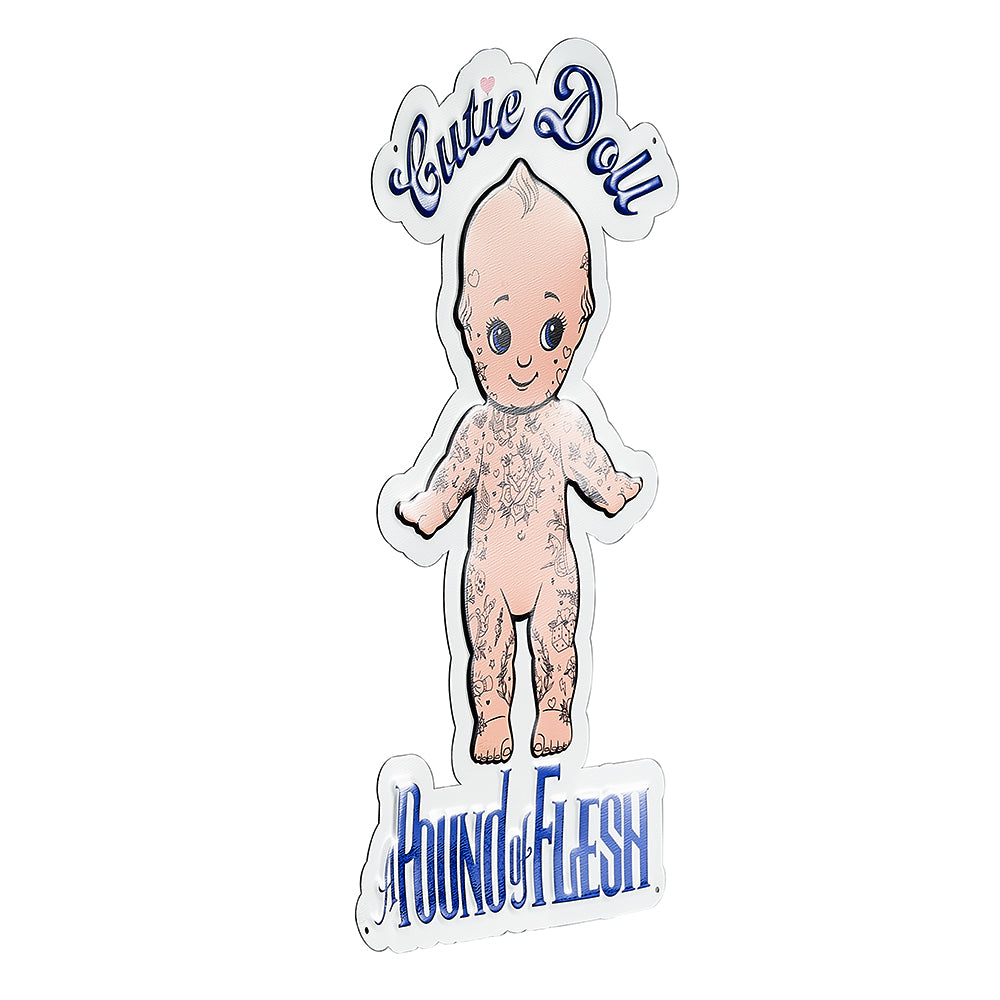 A Pound of Flesh Cutie Doll Tin Tacker — Price Per 1 - Ultimate Tattoo Supply