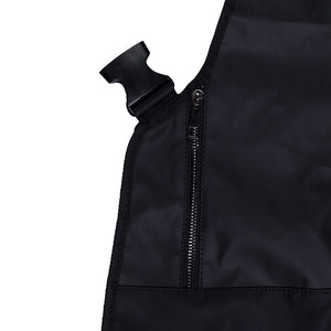 Knife & Flag Non-Porous Split Leg Apron — Black - Ultimate Tattoo Supply