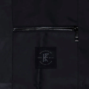 Knife & Flag Non-Porous Split Leg Apron — Black - Ultimate Tattoo Supply