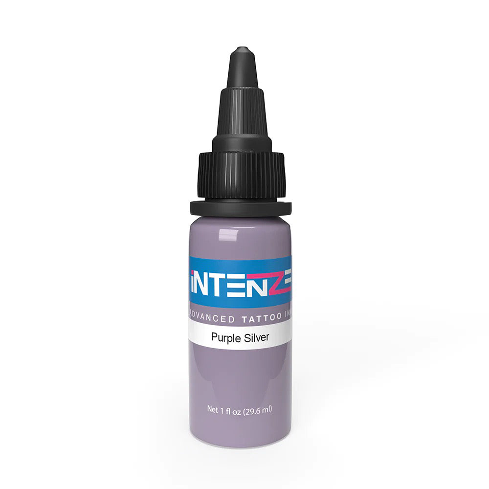 Purple Silver — Intenze Tattoo Ink — Pick Size - Ultimate Tattoo Supply