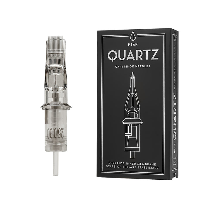 Quartz Cartridge - #10 Bugpin Mag Shaders Medium Taper - Ultimate Tattoo Supply