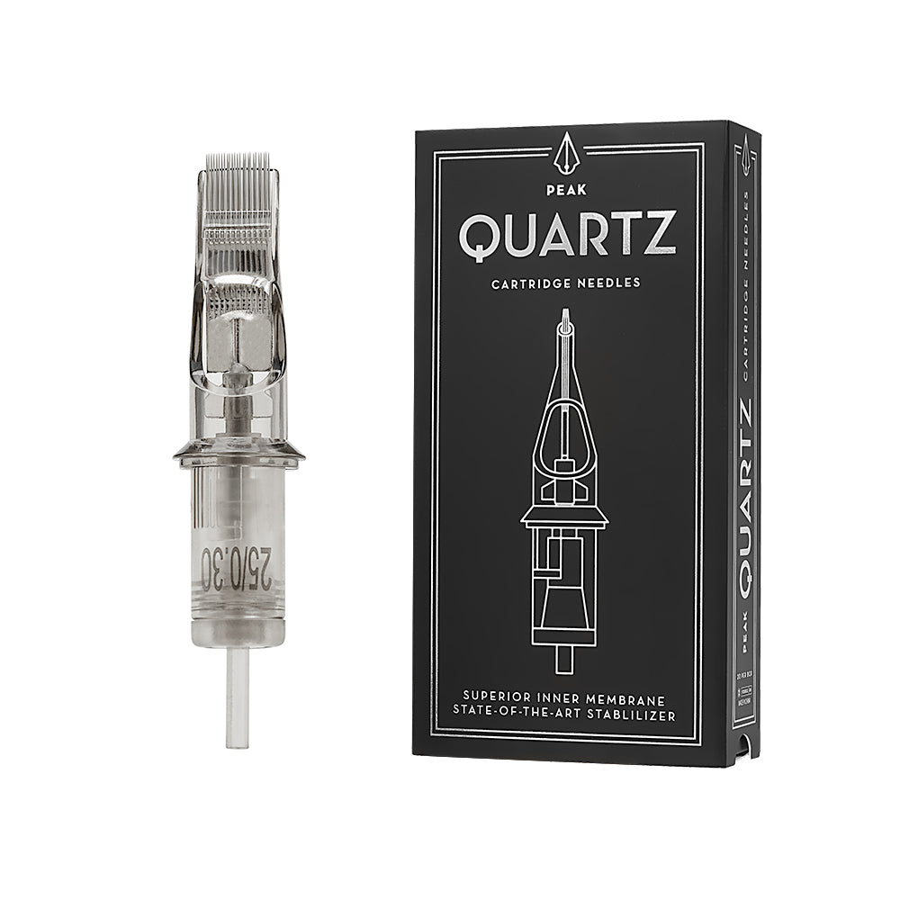 Quartz Cartridge - #8 Magnum Shaders Medium Taper - Ultimate Tattoo Supply