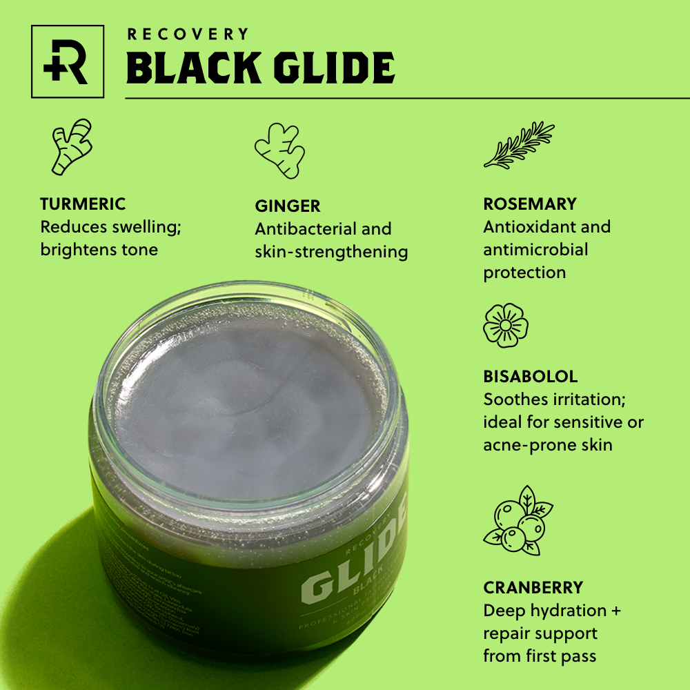 Recovery Black Tattoo Glide - Ultimate Tattoo Supply