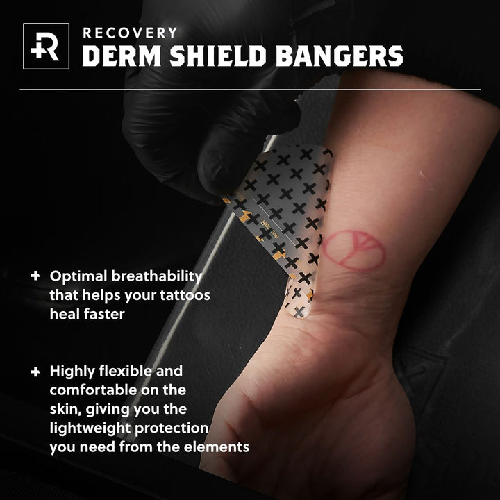 Recovery Derm Shield Bangers - Ultimate Tattoo Supply