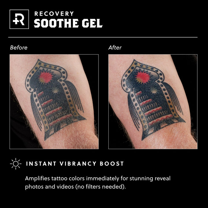 Recovery Soothe Gel — 100ml Bottle Or Case of 20 - Ultimate Tattoo Supply