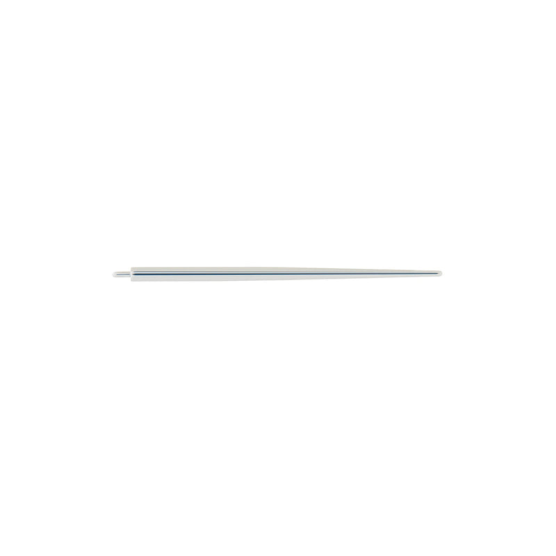 1" Stainless Steel Pin Taper for 16g Internally Threaded or Threadless Jewelry - Painful Pleasures