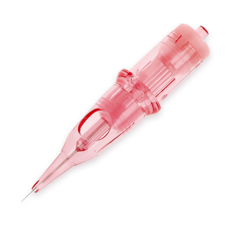 Kwadron Optima PMU Cartridge - 1 Round Liner 0.20mm Long Taper (20/1RLLT-OPT) - Ultimate Tattoo Supply