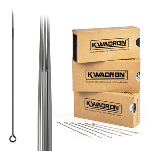 Kwadron Needles - #12 (.35mm) Round Liners Long Taper