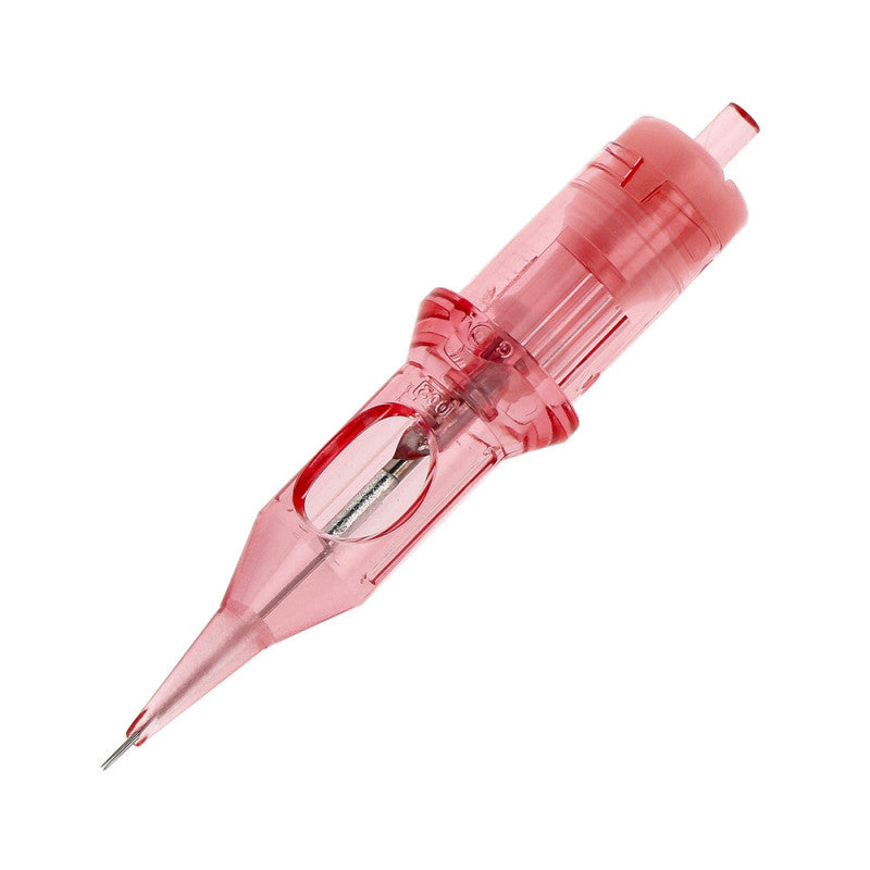 Kwadron Optima PMU Cartridge - 1 Round Liner 0.20mm Long Taper (20/1RLLT-OPT) - Ultimate Tattoo Supply