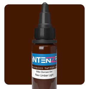 Raw Umber — Mike Demasi Series — Intenze Tattoo Ink — 1oz Bottle - Ultimate Tattoo Supply