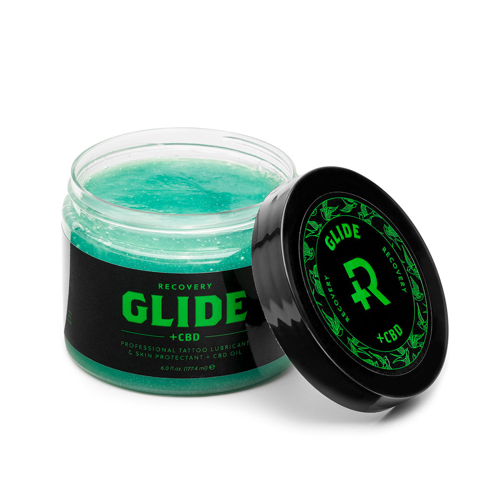 Recovery Tattoo CBD Glide - 6oz. Jar - Ultimate Tattoo Supply