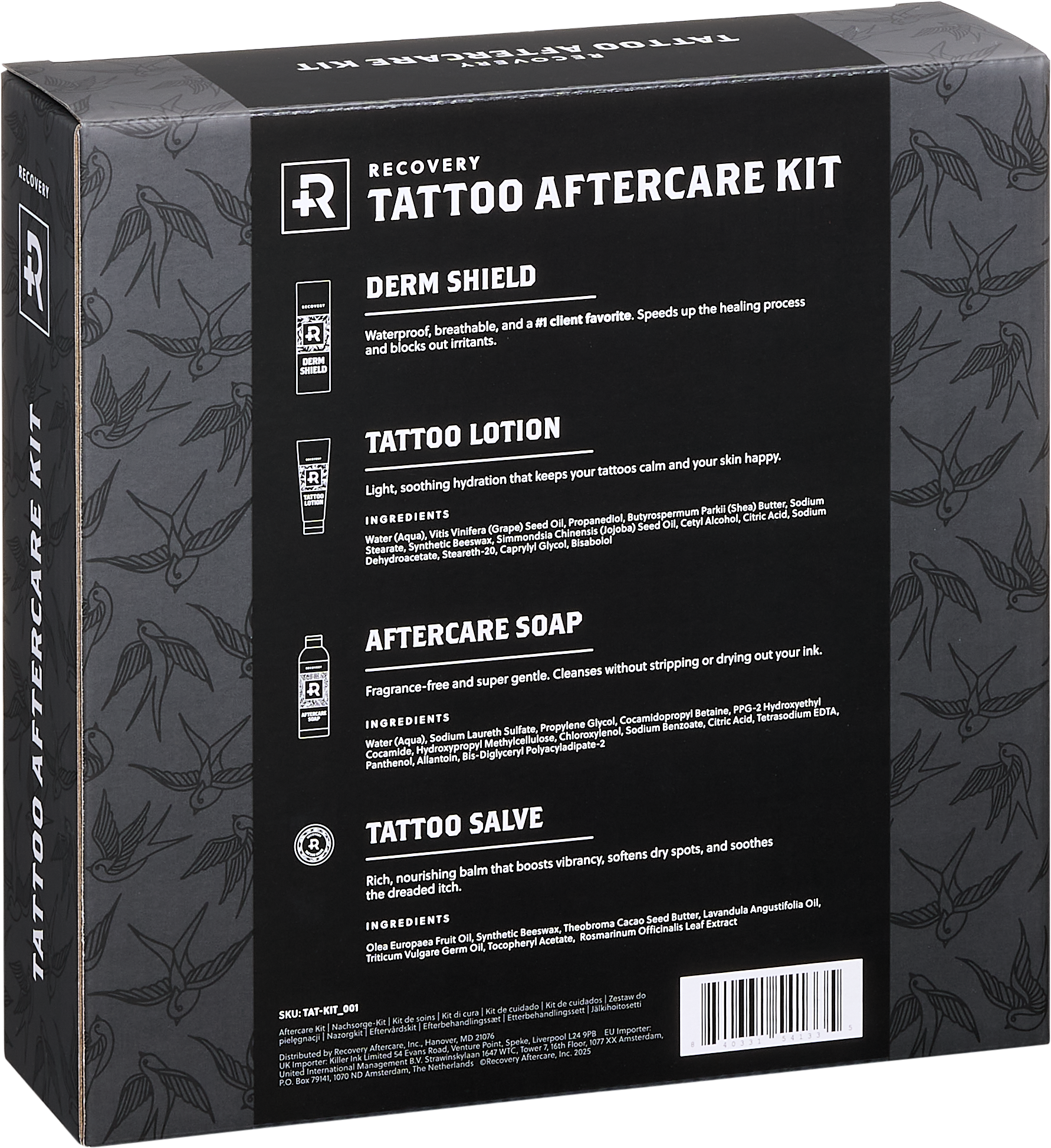 Recovery Professional Tattoo Care Kit - Ultimate Tattoo Supply