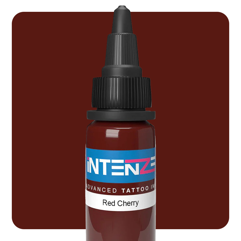 Red Cherry — Intenze Tattoo Ink — Pick Size - Ultimate Tattoo Supply