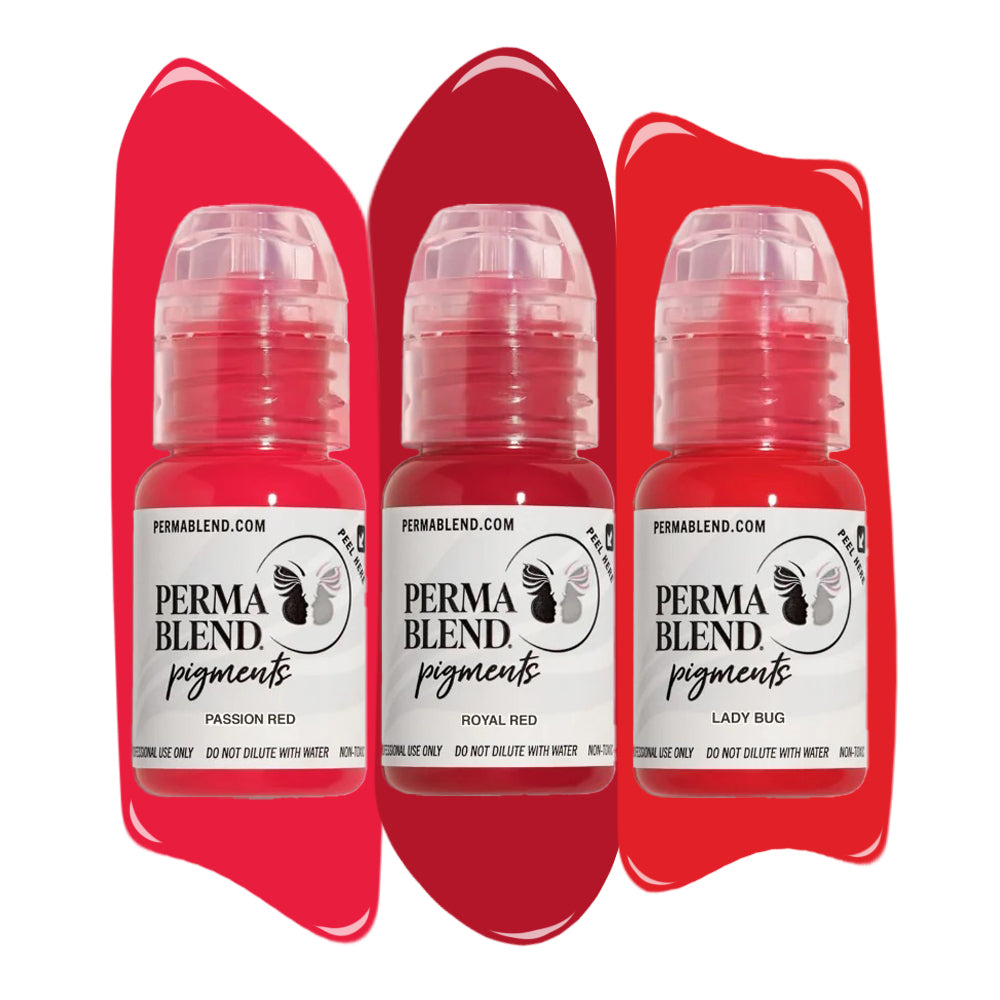 Perma Blend – Red Lip Mini Set - Ultimate Tattoo Supply