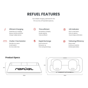 FK Irons Refuel Charging Dock - Ultimate Tattoo Supply