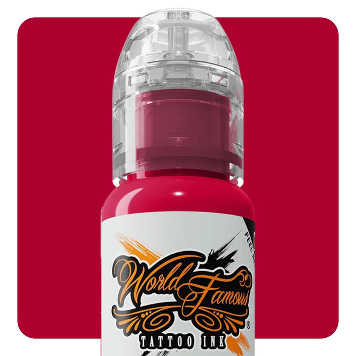 World Famous - Rose Red - Ultimate Tattoo Supply