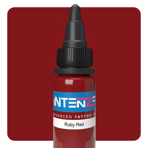 Ruby Red — Intenze Tattoo Ink — Pick Size - Ultimate Tattoo Supply