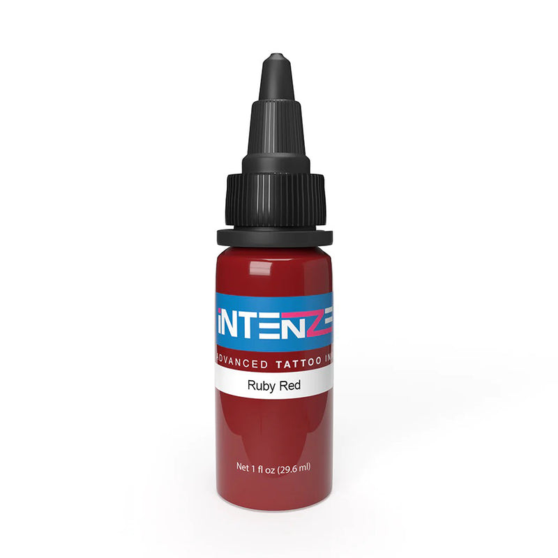 Ruby Red — Intenze Tattoo Ink — Pick Size - Ultimate Tattoo Supply